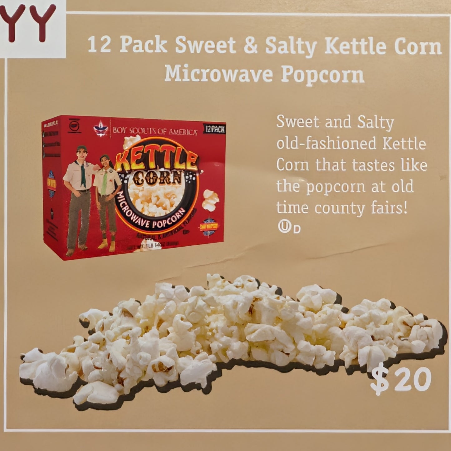 Cub Scouts Popcorn