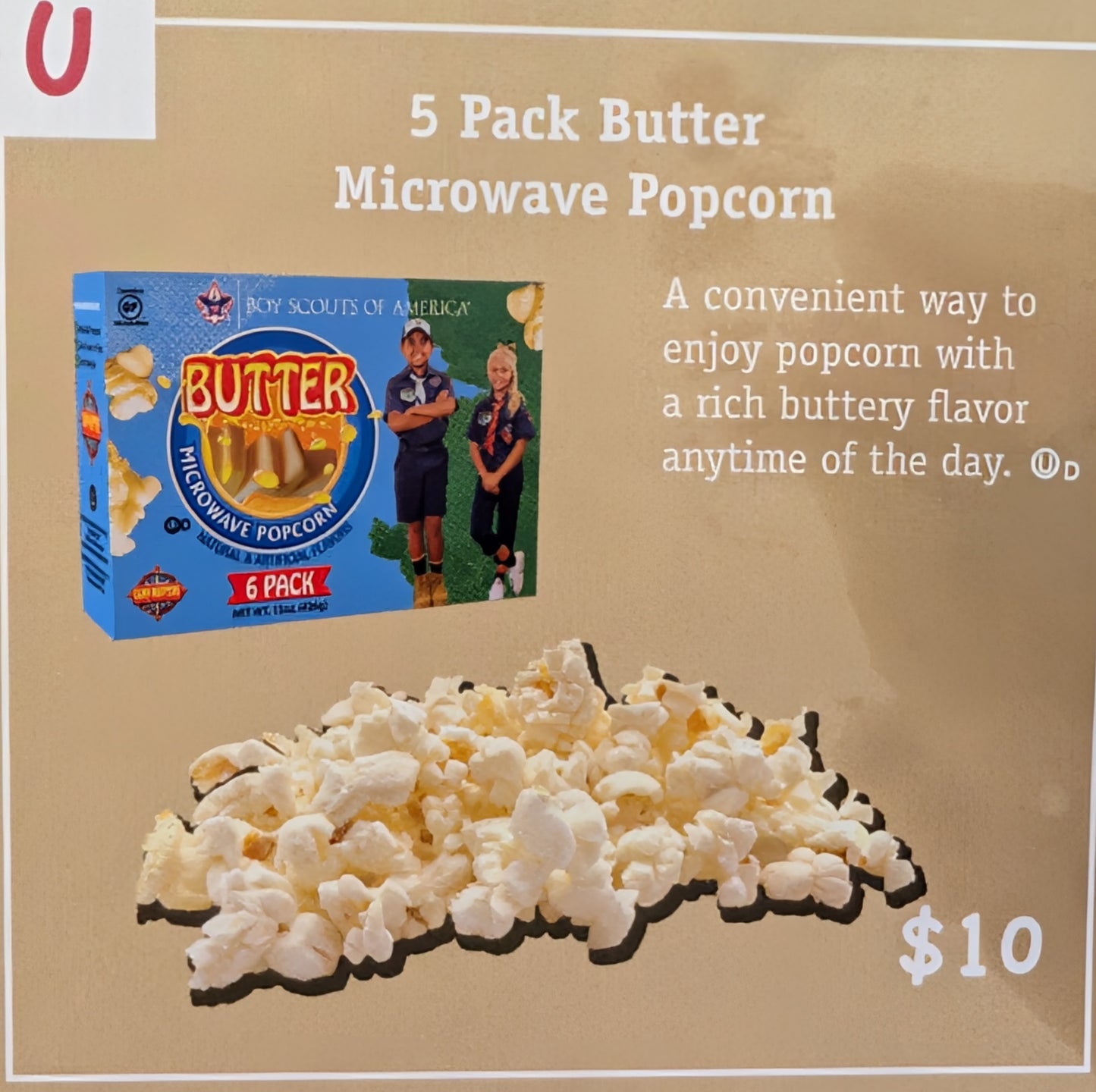 Cub Scouts Popcorn