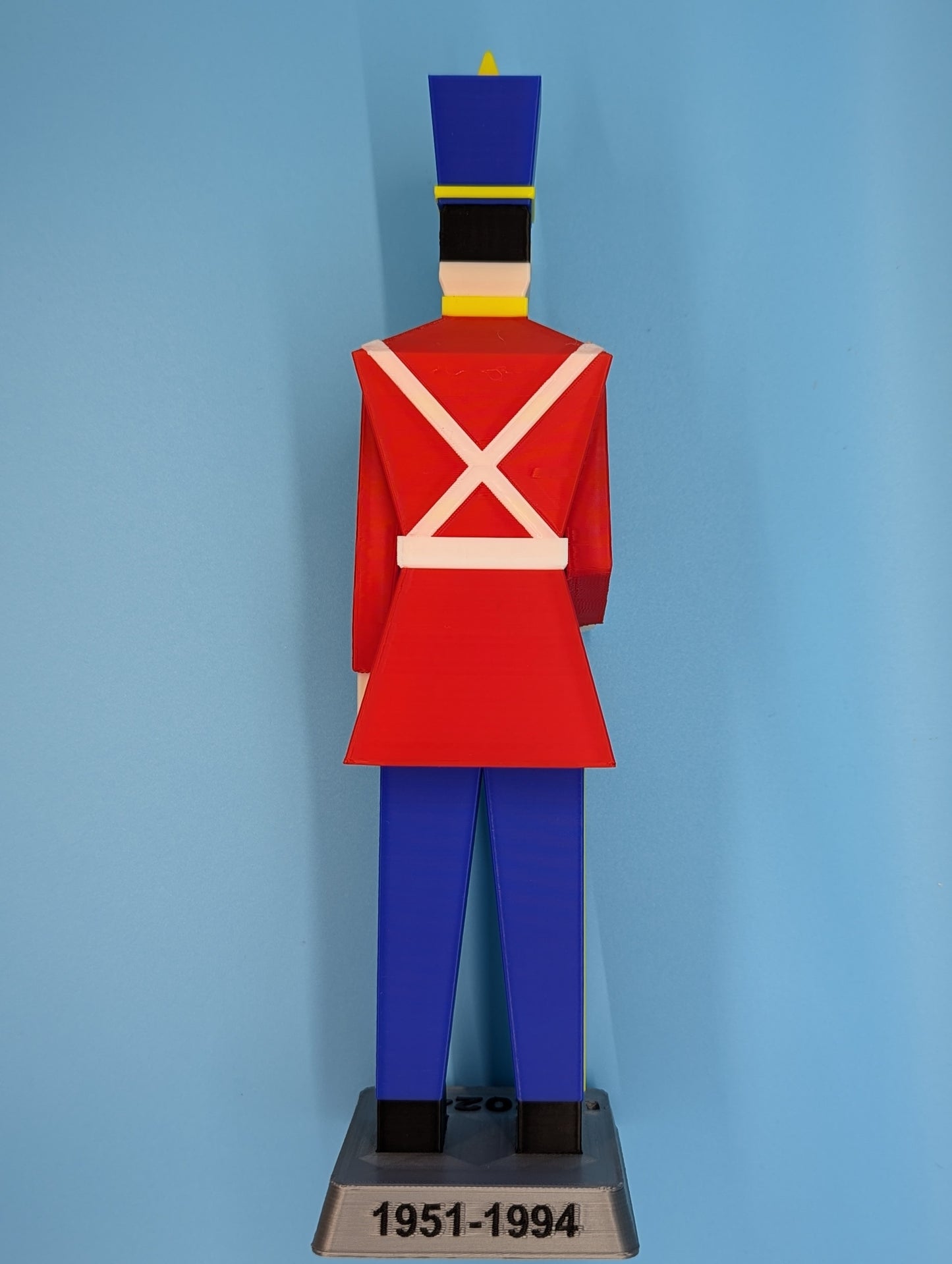 Framingham Soldier - 9" tall with candy cane
