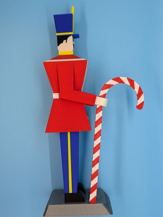 Framingham Soldier - 9" tall with candy cane